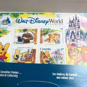 ディズニーワールドフロリダ切手シート