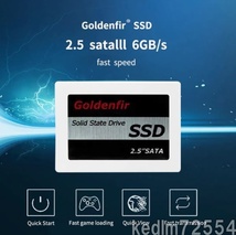 特価【新品/未使用】SSD Goldenfir 512GB SATA3 6.0Gbps 高速 NAND TLC 内蔵型 デスクトップPC ノートパソコン note PC 2.5インチ_画像5