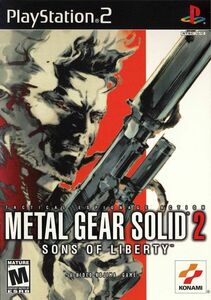 海外限定版 海外版 プレイステーション2 メタルギアソリッド2 Metal Gear Solid 2 PS2