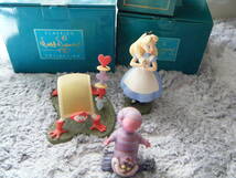 ディズニー　WDCC 　ふしぎの国のアリス Alice In Wonderland アリス+チェシャ猫+トランプ　3セット_画像1
