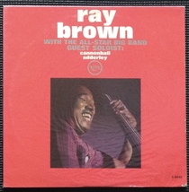 【LP】・米 Verve輸入盤・Ray Brown / レイ・ブラウン・オール・スター＆キャノン・ボール_画像1