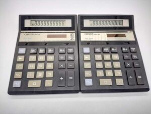  retro calculator CITIZEN set Citizen antique SDC-45 count machine (21_1203_17)