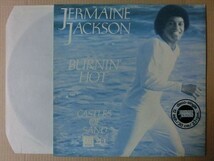 Jermaine JacksonによるCurtis Mayfield風のディスコ・ソウルBurnin' Hotダンクラ_画像2