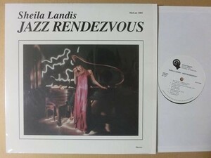 再発盤Sheila Landisスキャット入りスモーキー・ボーカルジャズJazz Rendezvous LP AOR