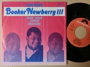 SOULFUNK 45 B面LP未収録Booker Newberry IIIアーバン・モダンミディアムLove Town-Sweet Thunder