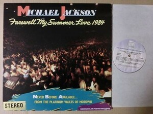 ポスター付きMichael Jacksonジャクソンファイブ時代の未発表曲集Farewell My Summer LoveマイケルジャクソンJackson Five モータウン