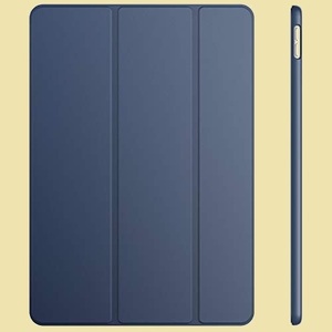 セール　新品 iPad JEDirect W-GK オ-トスリ-プ機能 (紺青) Air 3(2019)とiPad Pro 10.5(2017) 用ケ-ス 三つ折スタンド