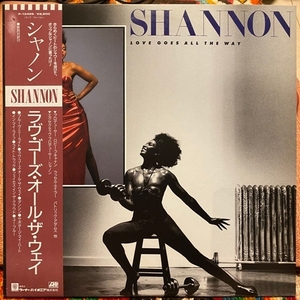 【LP】 SHANNON / LOVE GOES ALL THE WAY