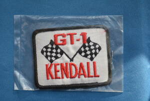 当時物　KENDALL GT-1　刺繍ワッペン　未使用品