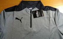 Puma プーマ KAMO TEAMFINAL21 カジュアル トップ+パンツ SIZE:M 黒 グレー 送料510円～ 上下セット_画像5