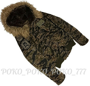  prompt decision free shipping regular price 5 ten thousand jpy Hysteric Glamour N-2B FUCK BEAR badge Prima loft Tiger duck camouflage pattern down jacket R-B29