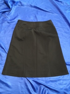 *C rank *[ used ]SELERY_9 number skirt _15590/ celery -/ lovely company office work clothes / stylish OL uniform 