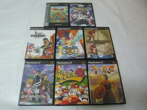 ■ PS2ソフト 8本セット ■