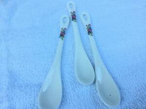 BAEK SAN Bone China ceramics. spoon 3ps.