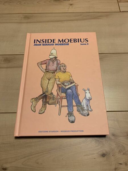 洋書MOEBIUS “INSIDE MOEBIUS TOME5”2008年(フランス語)　メビウス 大友克洋 谷口ジロー 寺田克也 宮崎駿