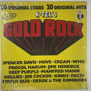 5918 【UK盤】★美盤 K-Tel’s Gold Rock/Deep Purple/Cream/The Who etc.