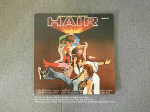 Hair original soundtrack sample record record LP control number 03861