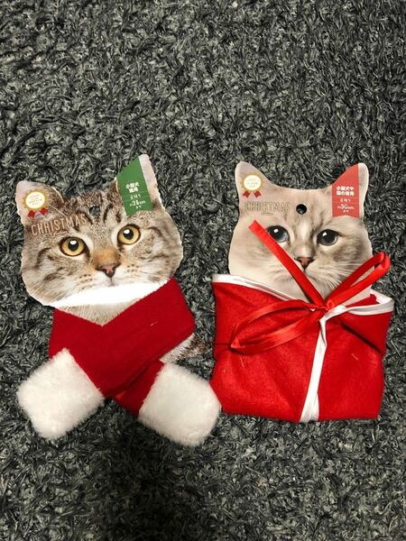 クリスマス　猫　キャット　コスプレ　ケープ