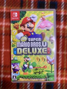 【美品】NewスーパーマリオブラザーズU デラックス Nintendo Switch ソフト ニンテンドースイッチソフト