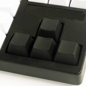キーキャップ 1U 4個 OEM R1 PBT ブランク カーソル 矢印 アロー メカニカル キーボード 自作 カスタム
