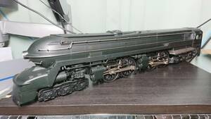 PRR 6-4-4-6 S-1 Duplex 2Rail BRASS America pen sill red a railroad te.p Rex type steam locomotiv two line type precise brass made goods 