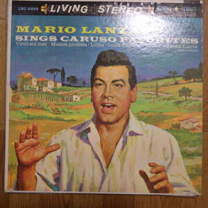 米RCA LSC2393 MARIO LANZA マリオ・ランツァ／MARIO LANZA SINGS CARUSO FAVORITES LIVING STEREO 影犬盤　