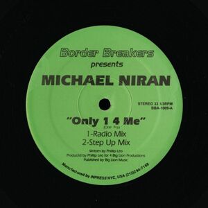 試聴 Michael Niran - Only 1 4 Me [12inch] Border Breakers US Soul/R&B