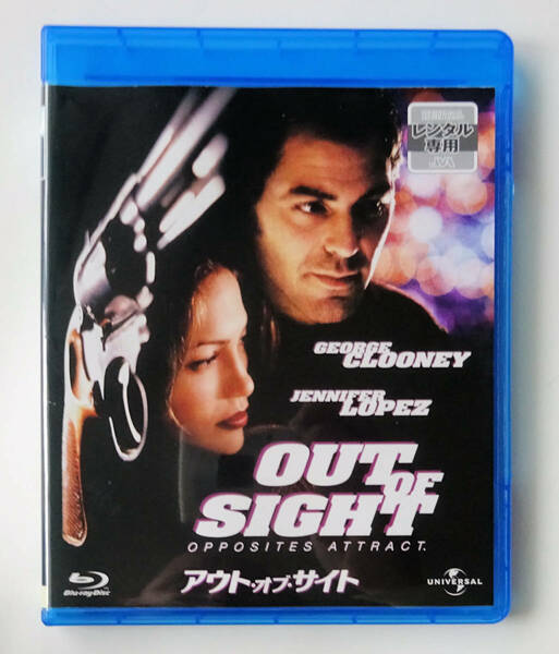 BLU-RAY ★ アウト・オブ・サイト OUT OF SIGHT (1998) ジョージ・クルーニー, ジェニファー・ロペス ★ ブルーレイ レンタル落ち