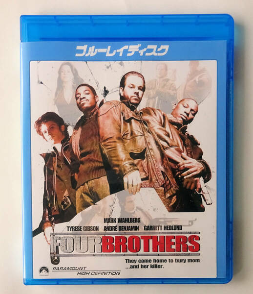 BLU-RAY ★ フォー・ブラザーズ 狼たちの誓い FOUR BROTHERS (2005) マーク・ウォールバーグ ★ ブルーレイ レンタル落ち