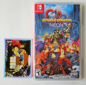 新品 ★ 双截龍 ダブルドラゴンネオン DOUBLE DRAGON NEON Limited Run Vol.298 北米版 ★ 任天堂SWITCH