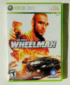 ワイルド・スピード - ヴィン・ディーゼル : ホイールマン VIN DIESEL WHEELMAN 北米版 ★ XBOX 360 