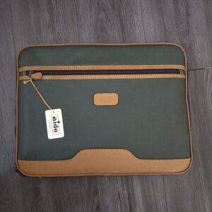  unused . close aido personal computer case khaki series clutch bag bag I do men's long-term keeping goods 