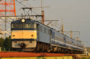 鉄道 デジ 写真 画像 EF60-19 団体臨時列車 12系 1