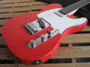 Squier by Fender(スクワイアー フェンダー)Affinity Series Telecaster Race Red★希少カラー赤系 テレキャスター エレキギター 中古美品