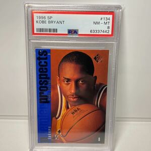 【 PSA 8 】 Kobe Bryant RC 134 1996-97 Upper Deck NBA SP