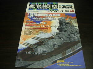 モデルアート　艦船模型スペシャルNO,４４　超弩級戦艦の系譜