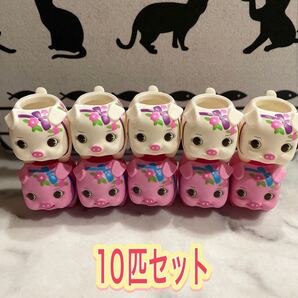 1号鉢カバー 花豚 こぶた 花ブータン 10匹セット