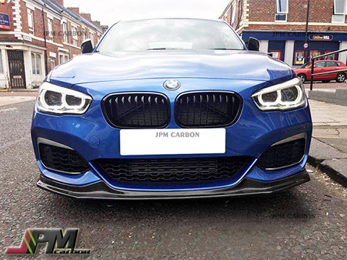 AK STYLE 2015-2019 F20 F21 M135i M140i Mスポ カーボン フロントリップスポイラー後期