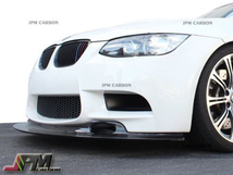 GT4 Style 2008-2013 BMW E90 E92 E93 M3 カーボン フロントリップスポイラー JPM_画像1