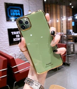 【iphoneケース ライトグリーン iPhone11ProMax対応】韓国 流行り おしゃれ 海外 アイフォン スマホ iphone 用 アイホン ケース カバー