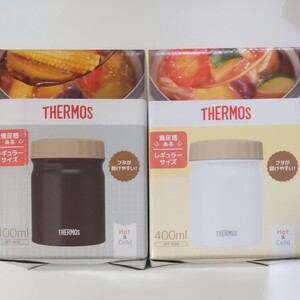 THERMOS サーモス 真空断熱 スープジャー 400ml 保温スープジャー