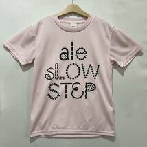 メール便可! ale (アレ) Jr SLOW STEP プラクティス シャツ (140) a2021SS-ASSPS ピンク | soccer futsal サッカー フットサル プラシャツ_画像2