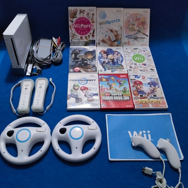 豪華 任天堂 マリオカート Wii 本体 Wiiparty ラタトスクの騎士