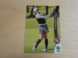 EPOCH 2021 JLPGA　No.88　小野 祐夢　女子ゴルフ　OFFICIAL TRADING CARDS