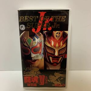 闘魂V スペシャル 特別編 BEST OF THE SUPER Jr VHS獣神サンダーライガーvsスペル・デルフィン ディーン・マレンコ ブラック・タイガー他