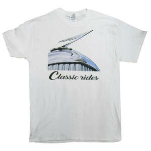 デューセンバーグ クラシックライド Tシャツ Lサイズ 難あり 旧車 Duesenberg 白地 classic rides