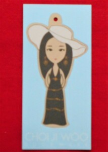 ◆限定祭！◆チェ・ジウ・CHO JI WOO◆韓流スター女優◆切り抜き「しおり」BOOK MARK◆非売品◆