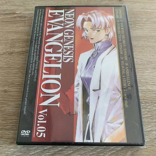 NEON GENESIS EVANGELION vol.05：未使用品DVD