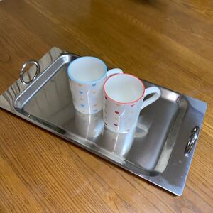 ステンレス サービストレイ 39センチ