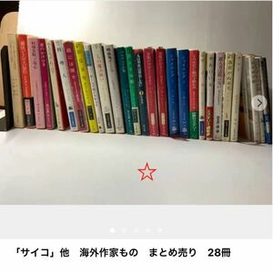 「サイコ」他　海外作家もの　まとめ売り　28冊